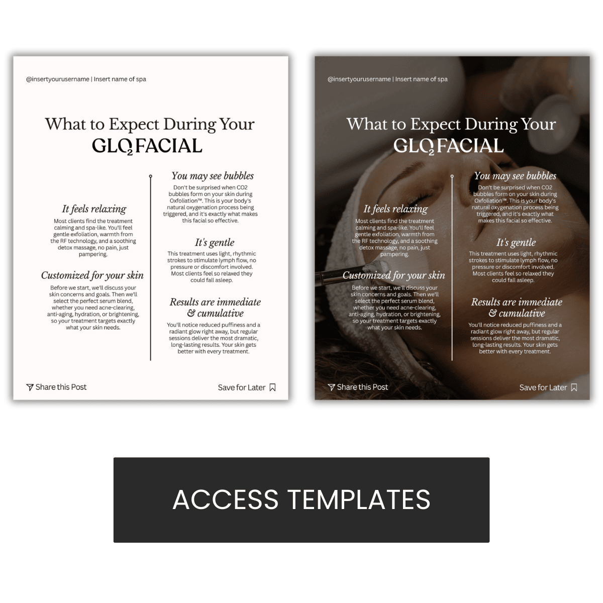 What to Expect During Your Glo2Facial Graphic