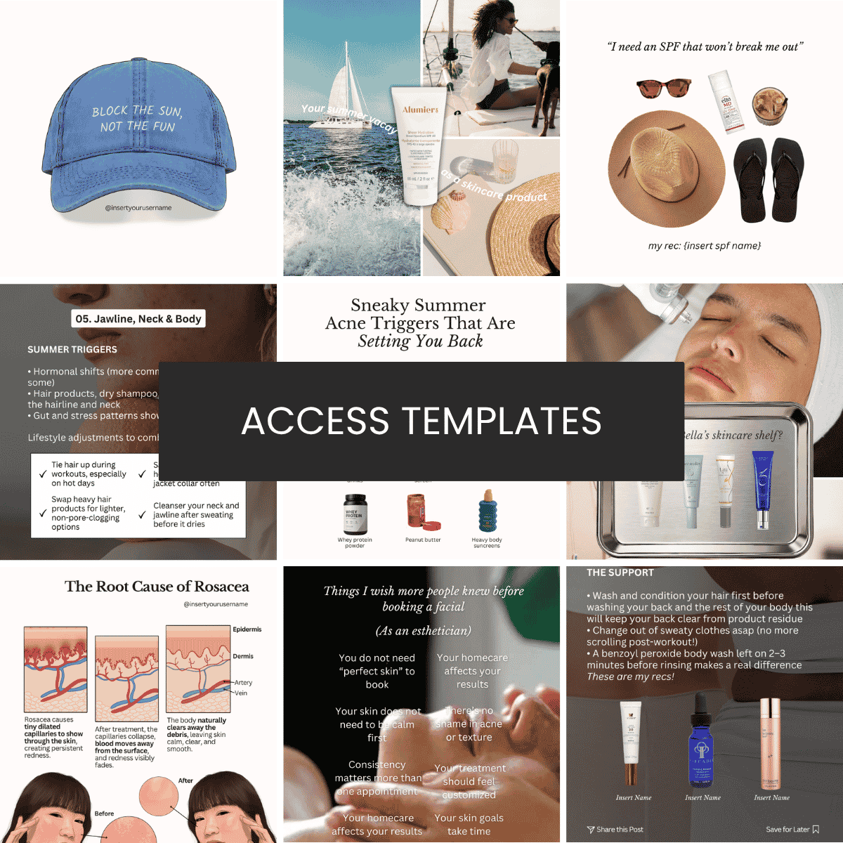 All June Themed Templates (May 24 Additions)