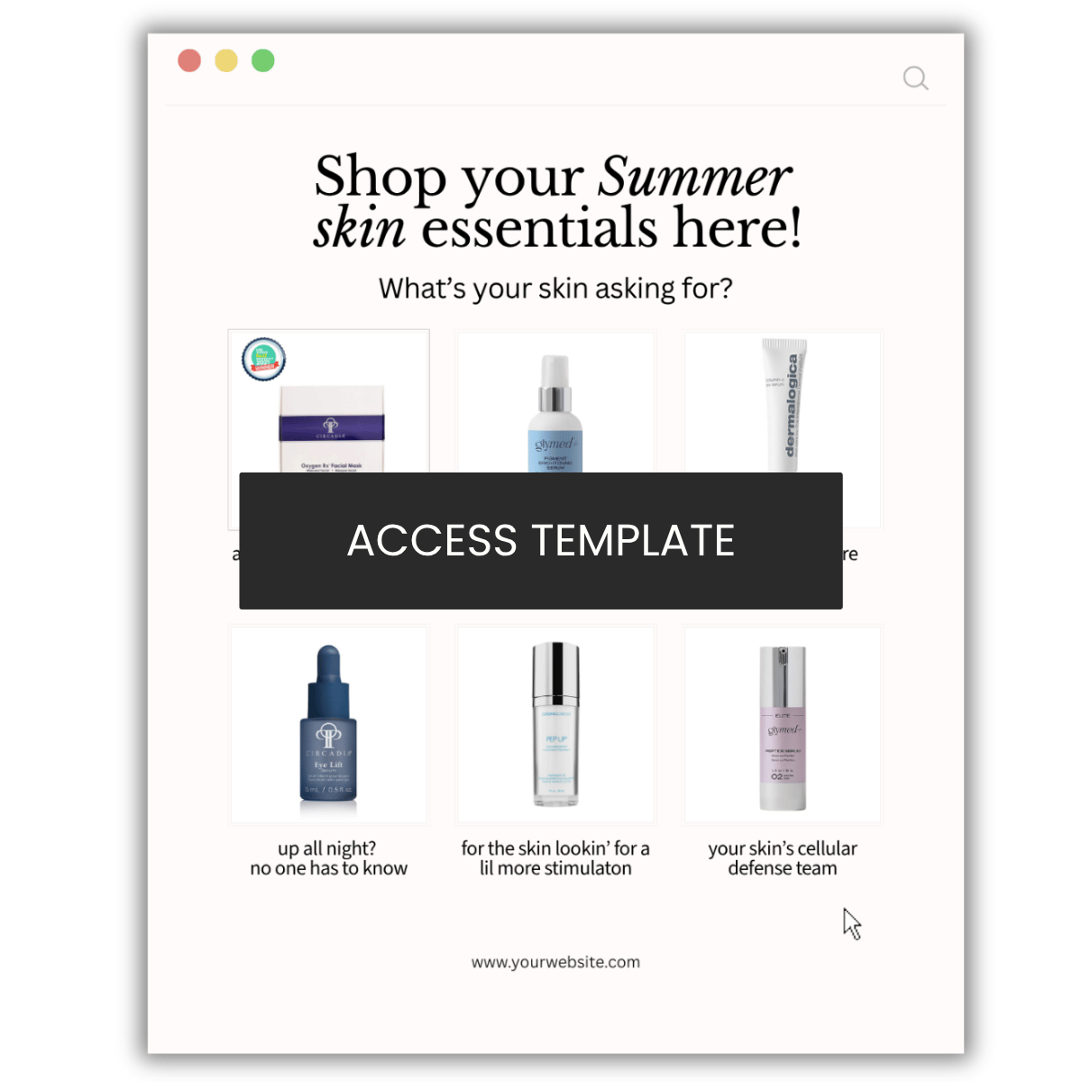 Shop summer favs Graphic
