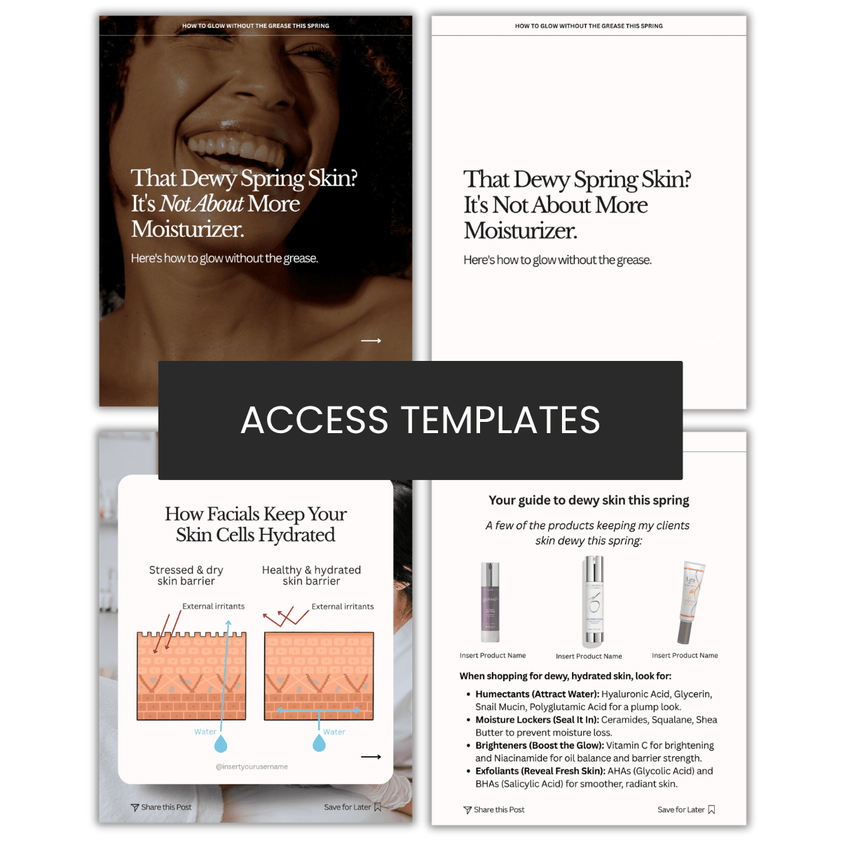 That Dewy Spring Skin? It's Not About More Moisturizer Carousel