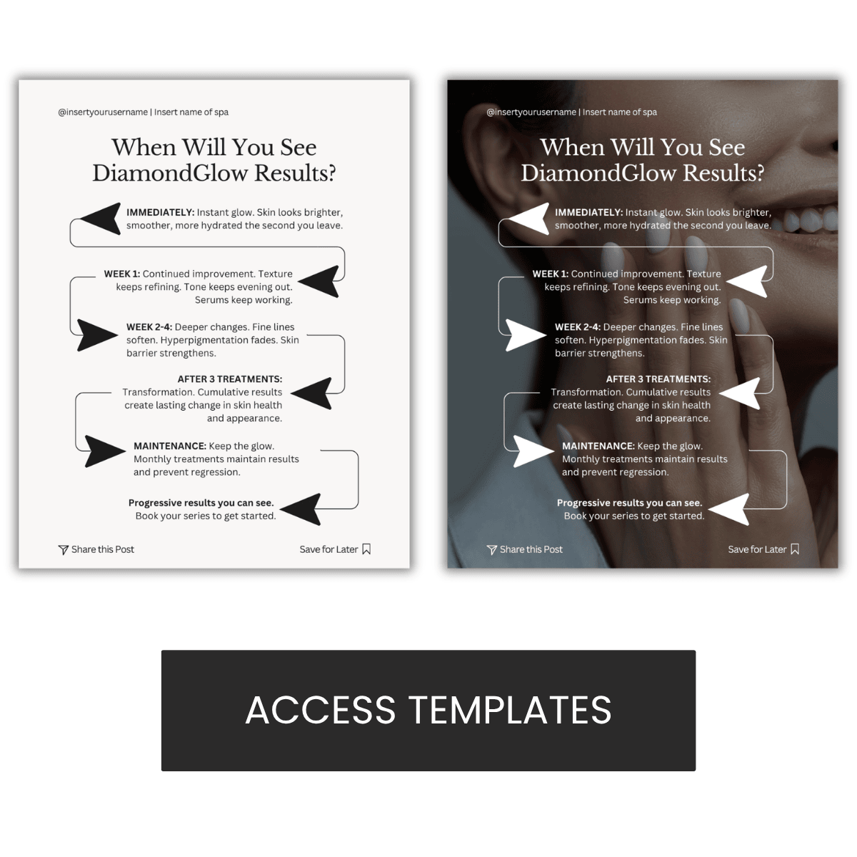 When Will You See DiamondGlow Results? Graphic