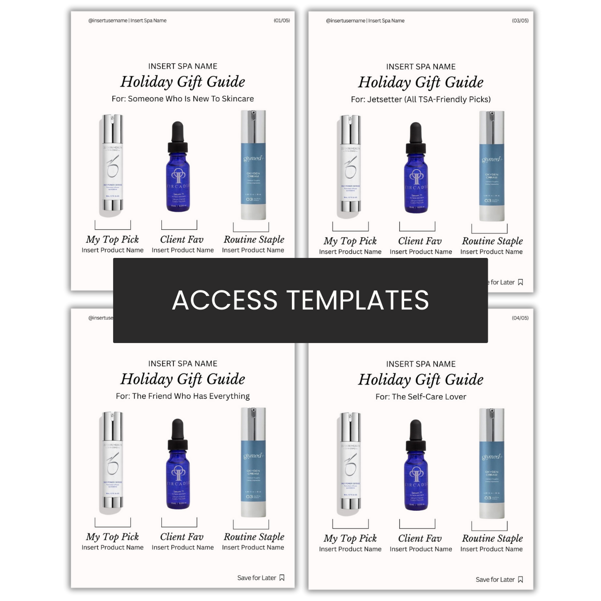 Holiday Gift Guide Carousel | Product Recs