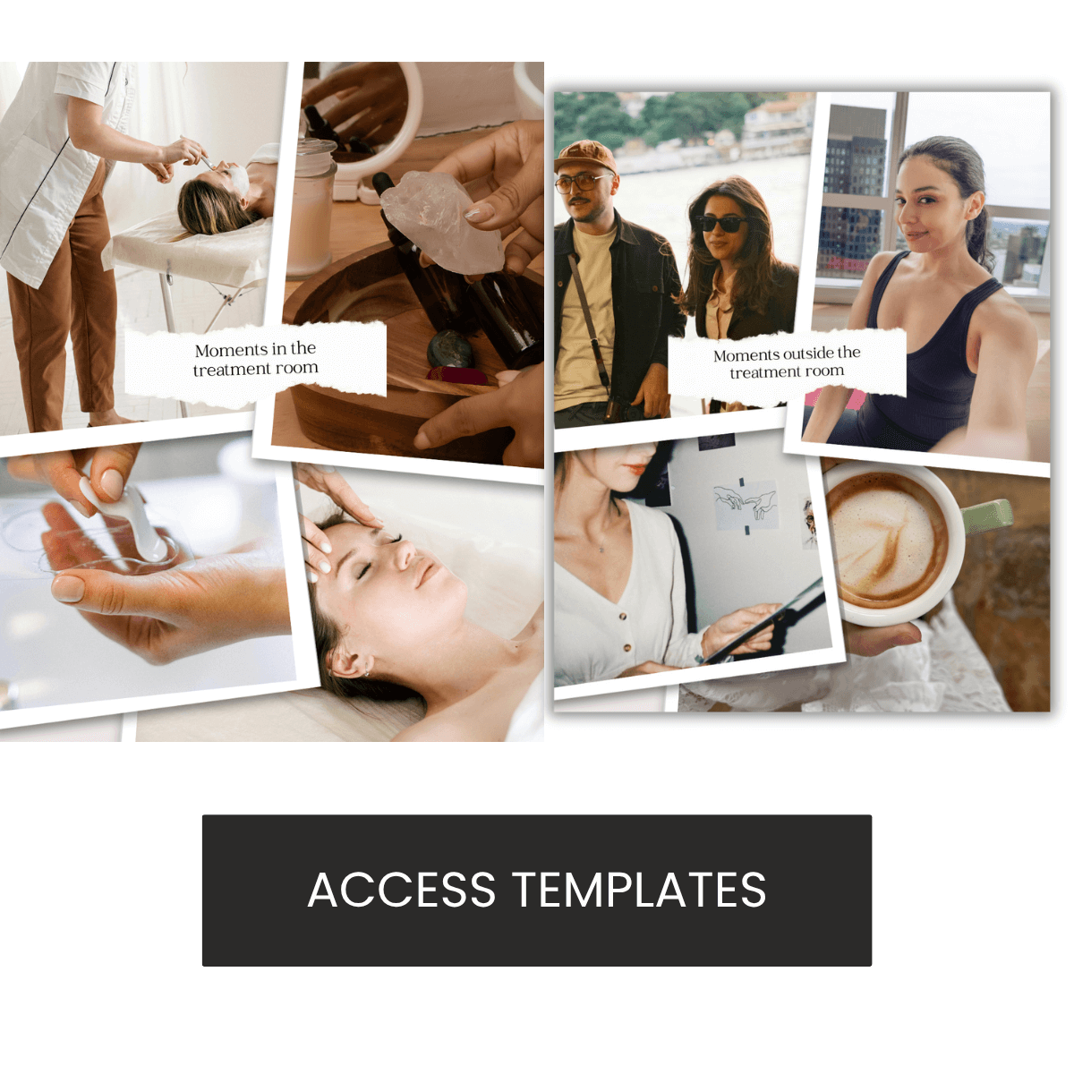 In the Treatment Room vs. Outside the Treatment Room Carousel | About Me