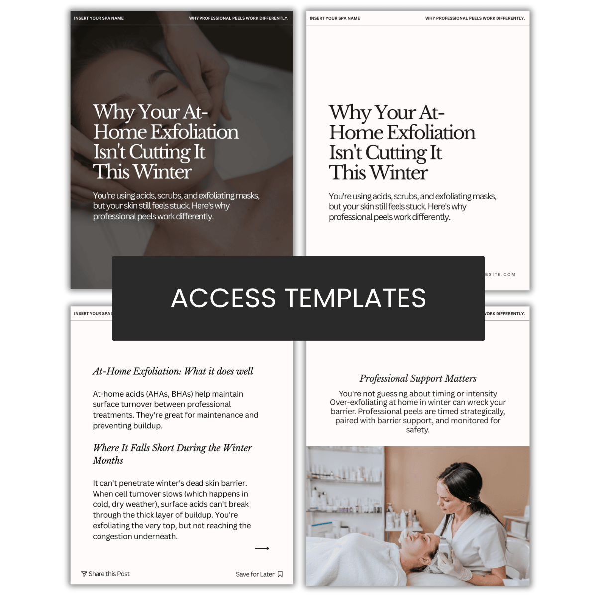 Why Your At-Home Exfoliation Isn't Cutting It This Winter | Chemical Peel Carousel