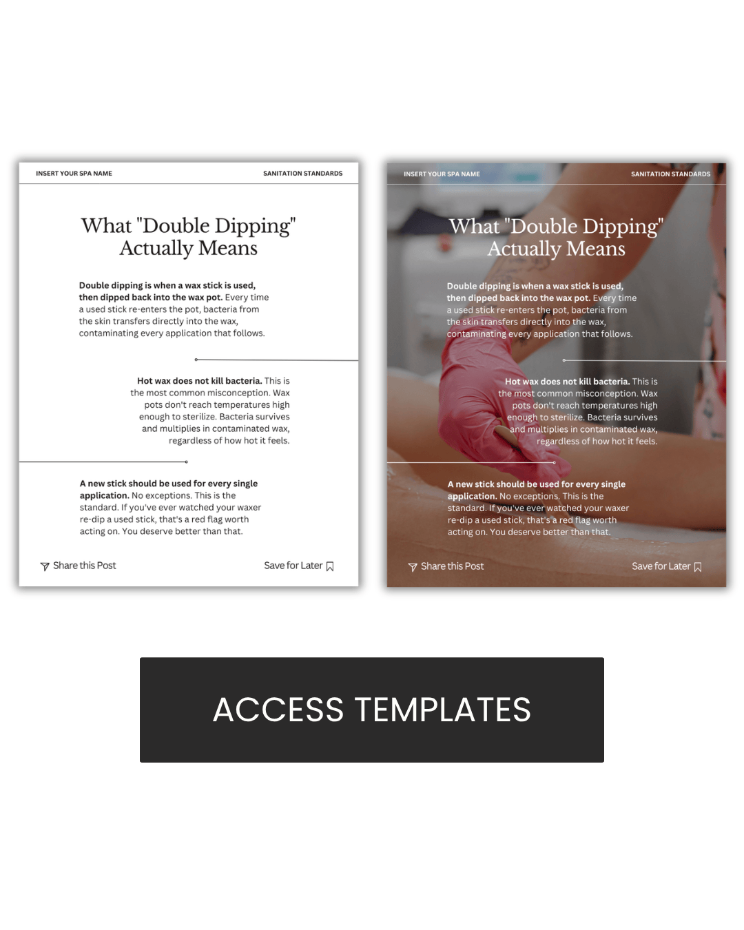 What "Double Dipping" Actually Means Graphic