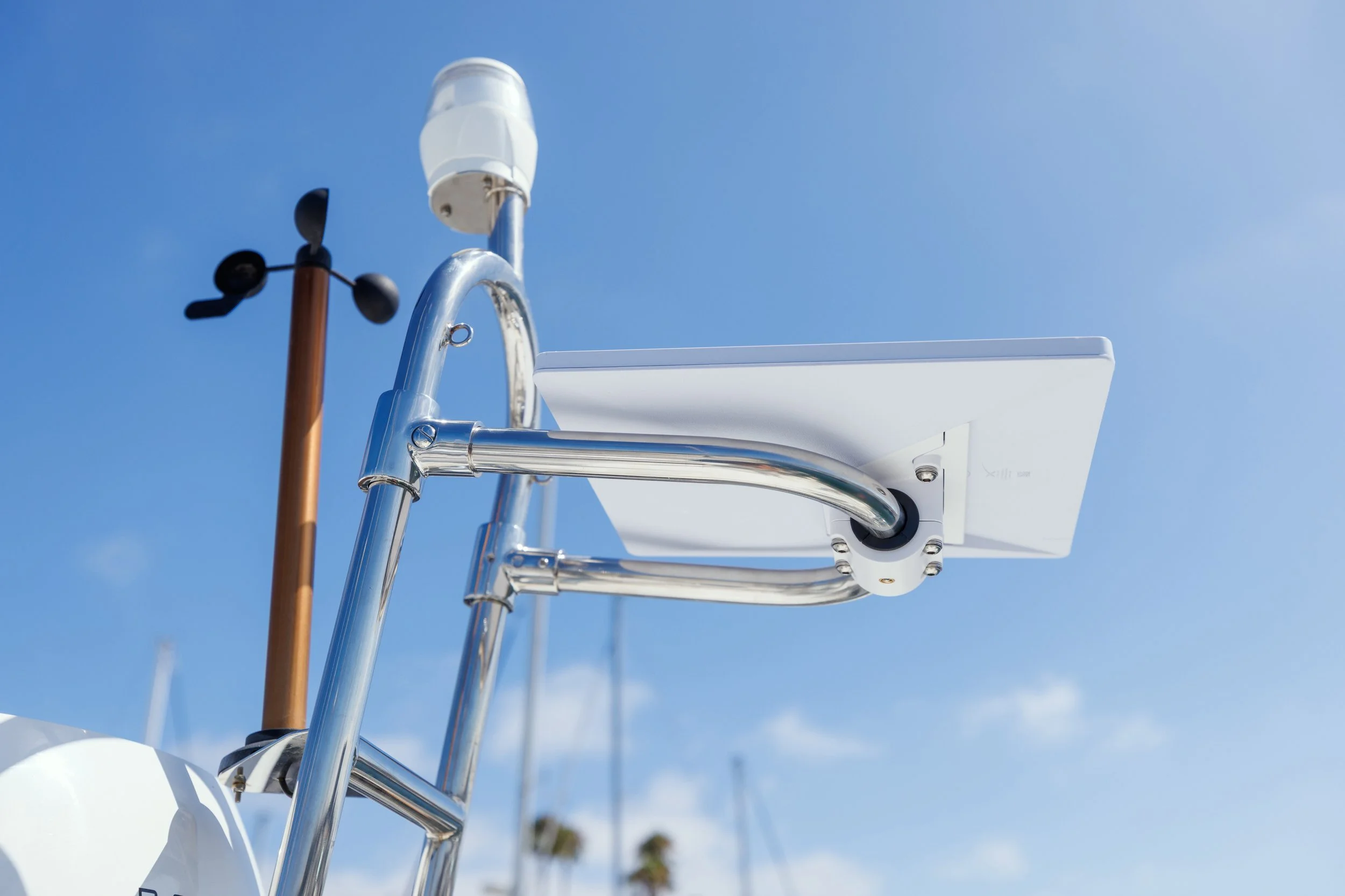 Starlink providing internet connectivity aboard a sailboat in Mexico