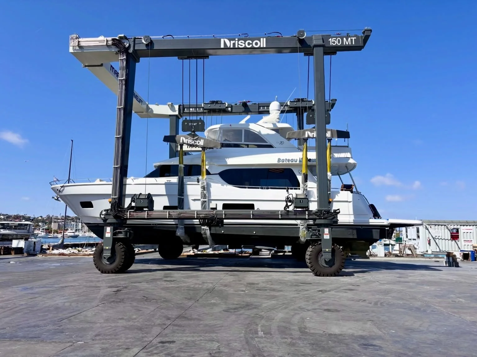 Another Upgrade Marine managed vessel getting dialed in for the season ⚓️

This Ocean Alexander 70 is out of the water for routine maintenance, inspections, and system checks, making sure everything is running flawlessly before summer cruising begins