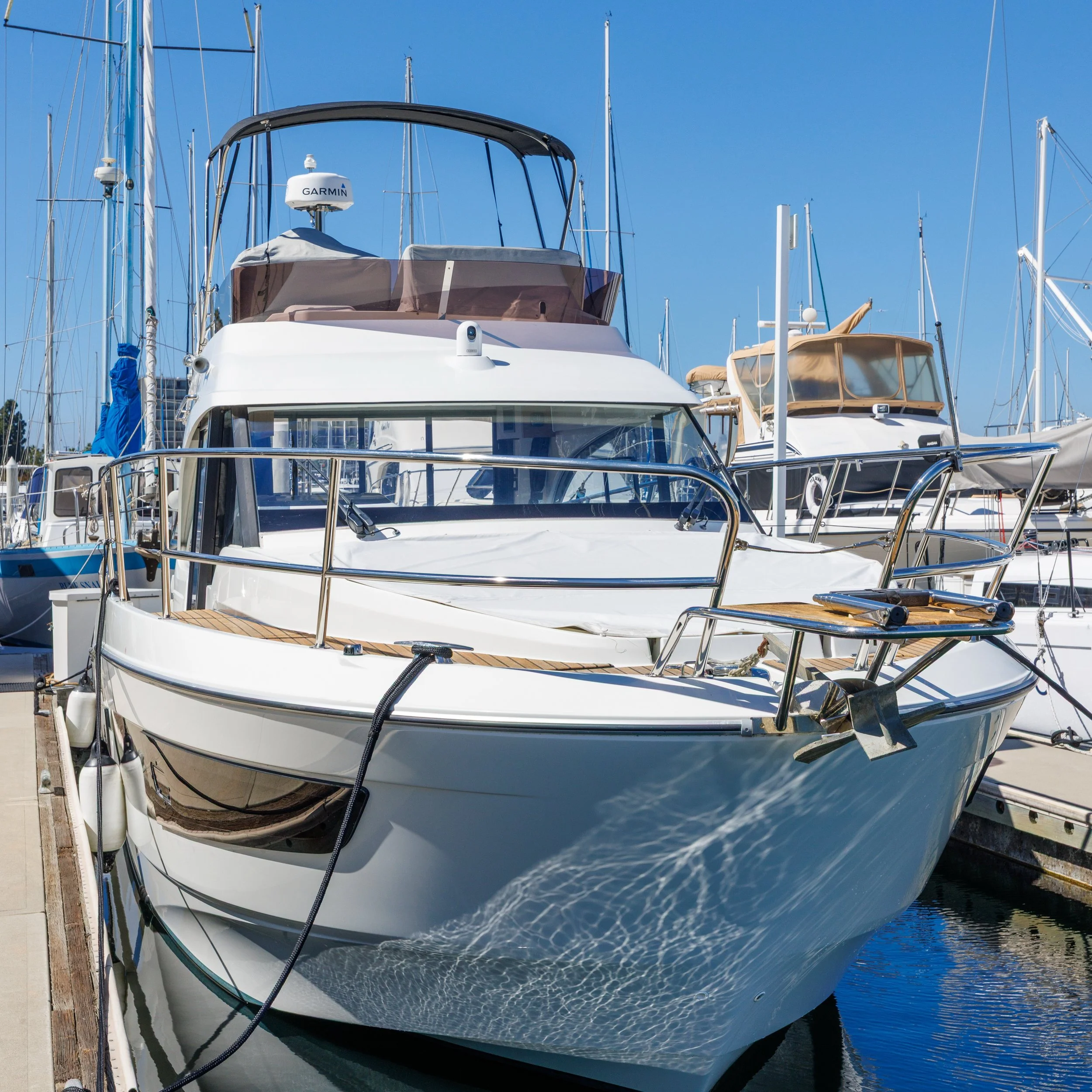 Two upgrades, one clean installation on this @beneteauamerica Antares 11.

We installed a @sionyxnightvision Nightwave digital marine night vision camera to provide a forward-facing view in low-light conditions, helping improve situational awareness 