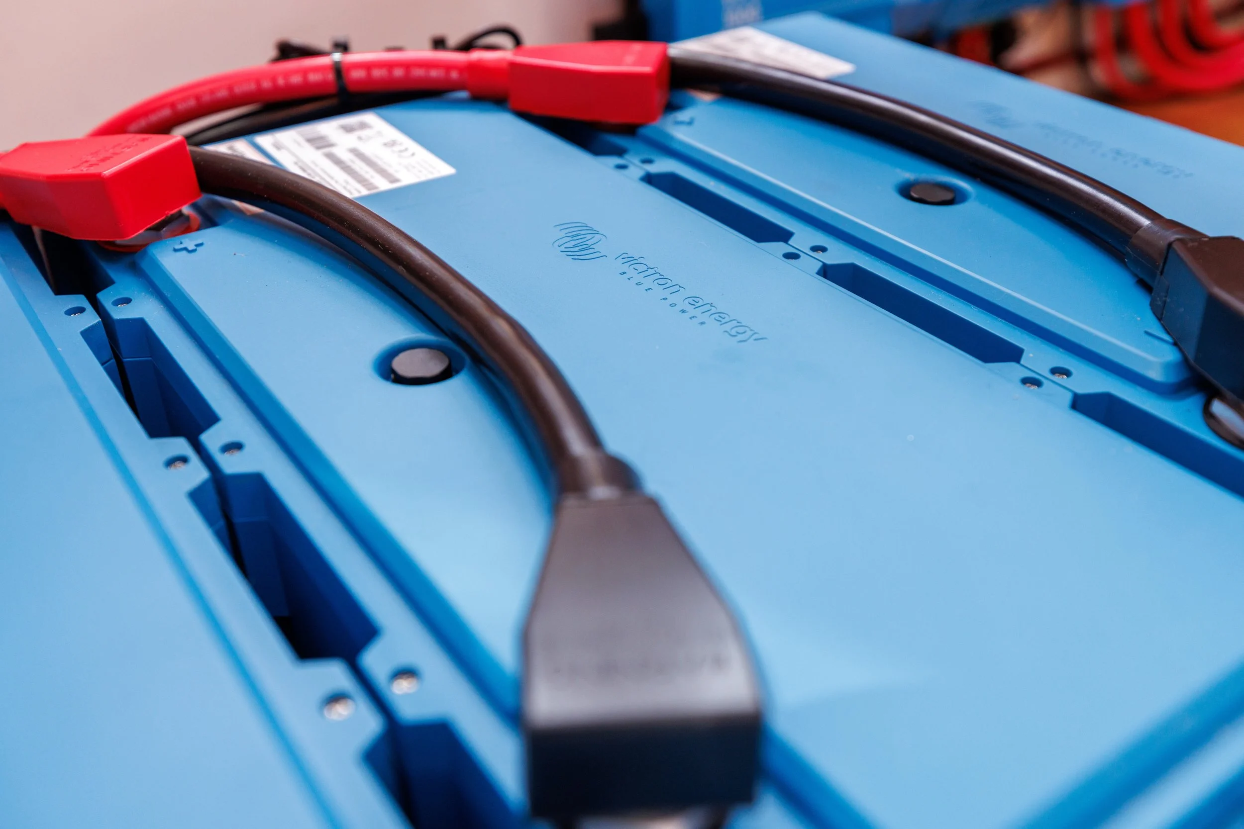 Victron lithium battery bank as part of a Beneteau Oceanis 51.1 electrical upgrade
