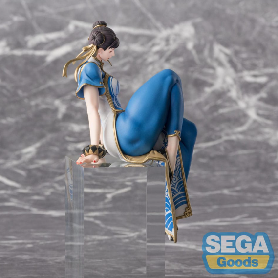 Street Fighter 6 PVC Statue - Chun-Li Perching 14cm