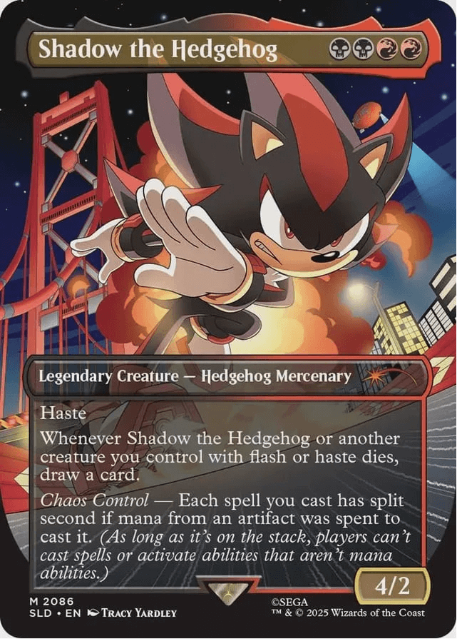 Magic: The Gathering - WPN Exclusive Non Foil Secret Lair - Sonic The Hedgehog: Friends & Foes Card List Spoilers Release Date (Where to Buy) (Buy Online) Ireland UK Europe