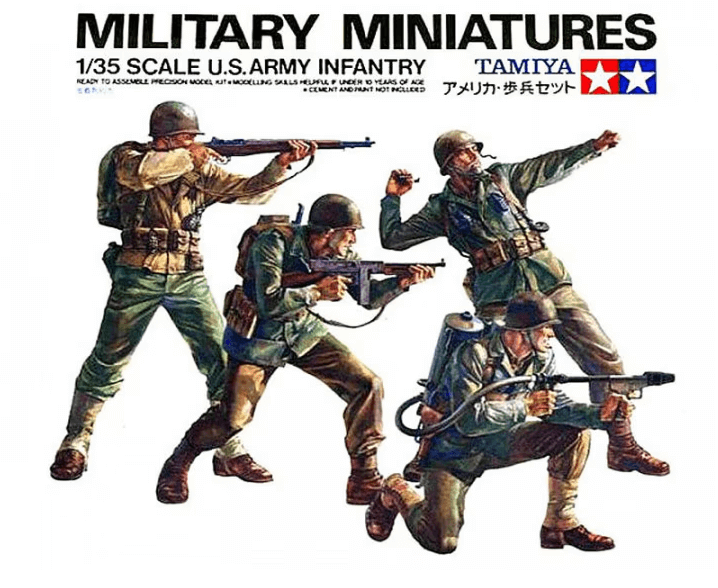 Tamiya - U.S. Army Infantry No. 35013