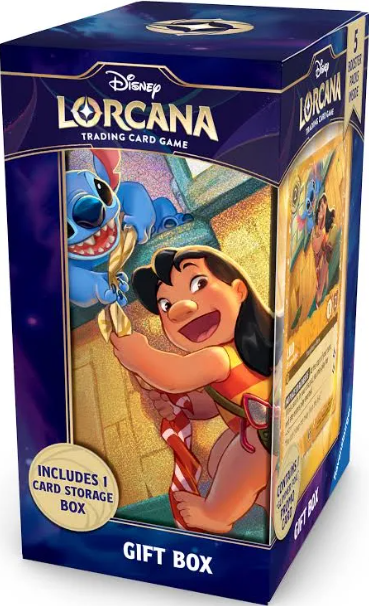 Disney Lorcana Ravensburger Archazia's Island Lilo and Stitch Gift Box Booster Pack Spoilers Card List (Where to Buy) (Buy Online) Britian Ireland UK Europe