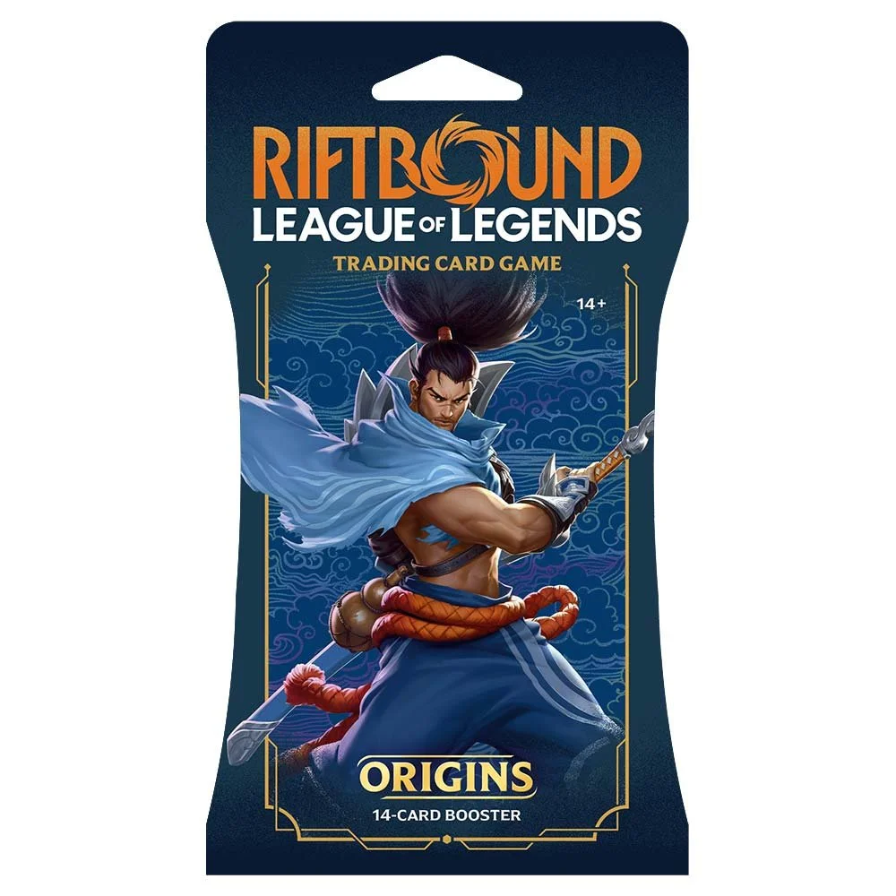 Riftbound: League of Legends TCG | Origins Sleeved Booster Pack | Riftbound Origins TCG Ireland