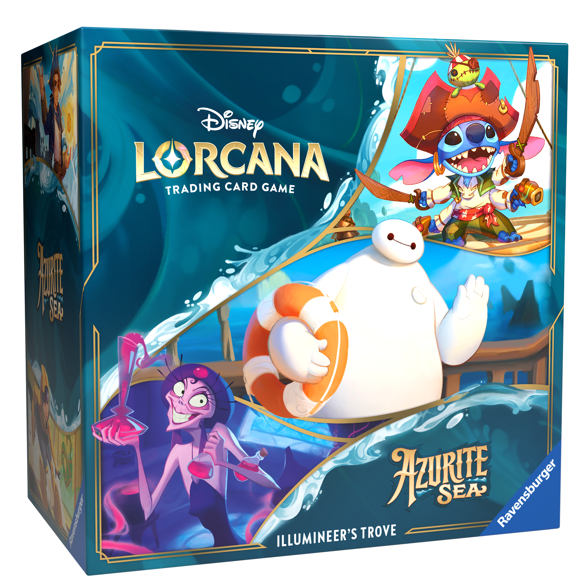 Disney Lorcana Azurite Sea Illumineer's Trove Spoilers Deck List (Where to Buy) (Buy Online) Ireland