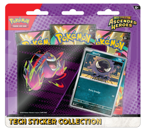 Pokemon TCG: Mega Evolution - 'Ascended Heroes' Tech Stickers