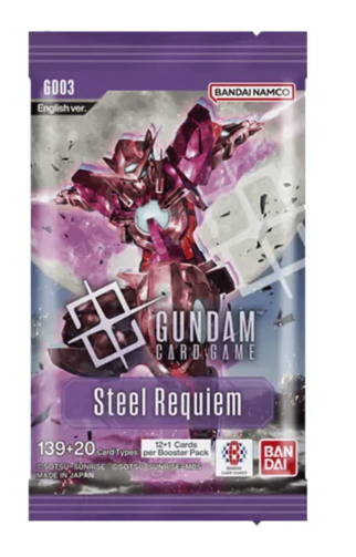 Gundam Card Game -  Steel Requiem (GD-03) Booster Box