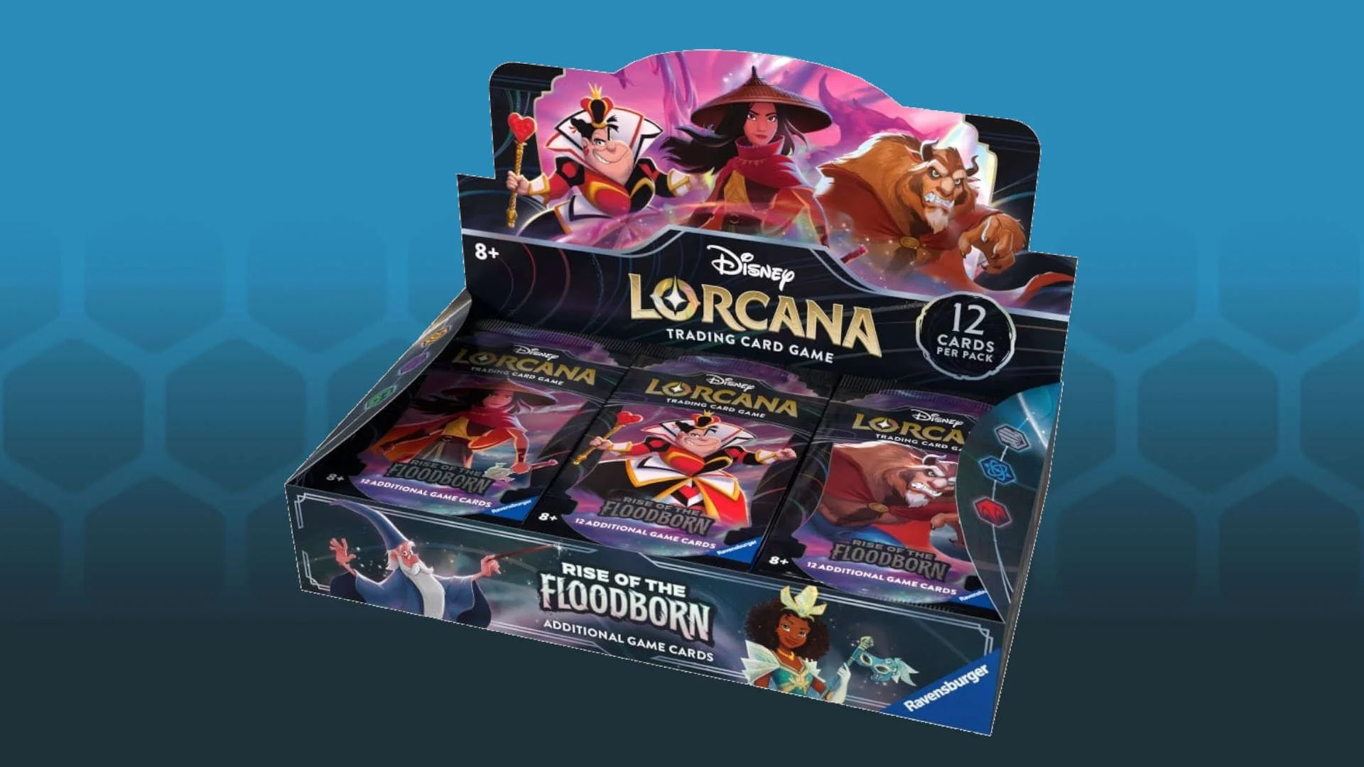 msrp lorcana booster box Disney Lorcana TCG Ursula's Return Booster Display Box (24 Booster Packs) main image 0