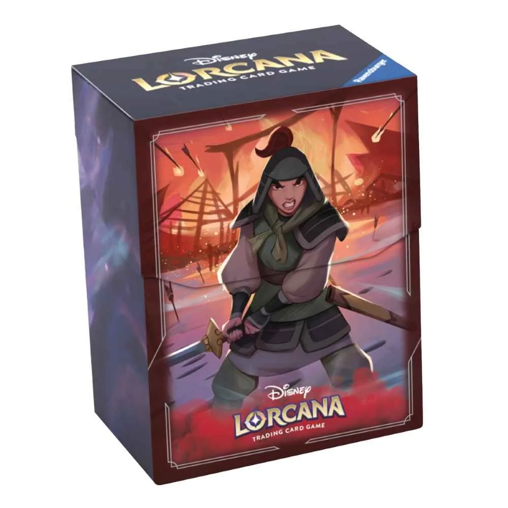 Disney Lorcana Chapter 2 Deck box - Sisu/Mulan  McGillicuddy's Toyshop