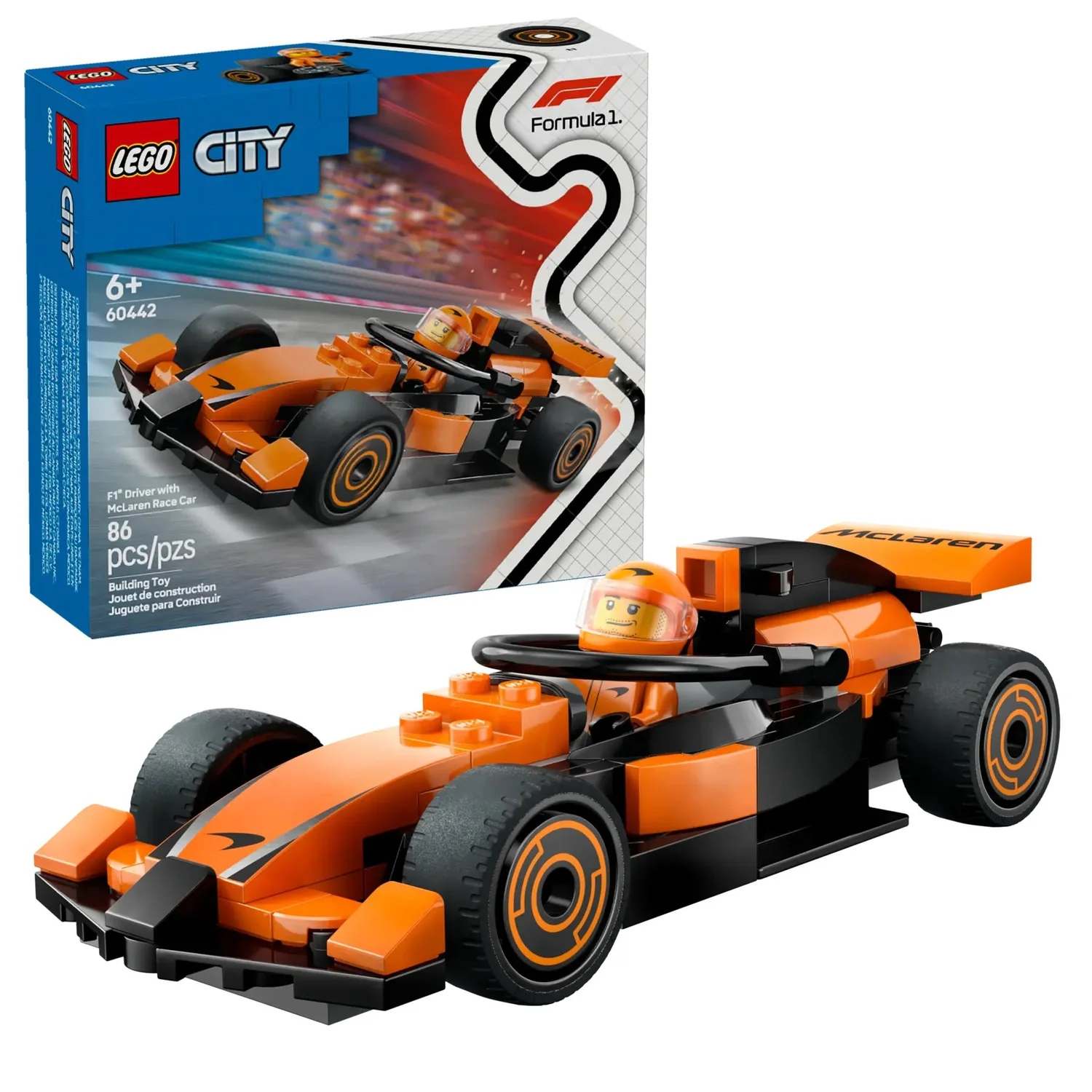 Lego F1 Driver with McLaren Race Car Lego City Buy New Lego