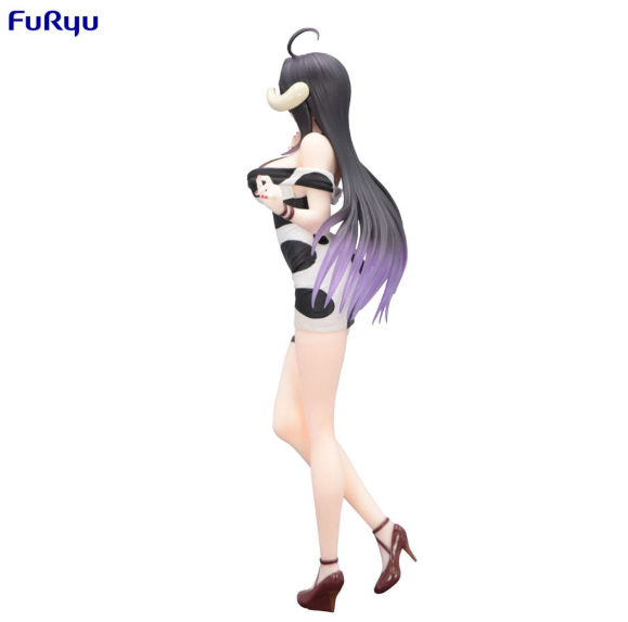Overlord PVC Statue - Albedo Mini Dress Cow Pattern 21cm