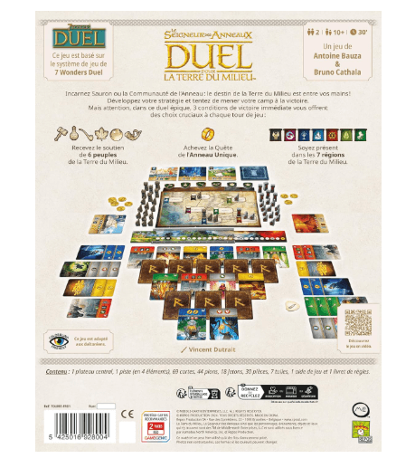 The Lord of the Rings Duel For Middle Earth Middle-Earth Repos Productions Boardgame Rules Promo (Where to Buy) (Buy Online) Ireland UK Britian Germany Europe USA United States