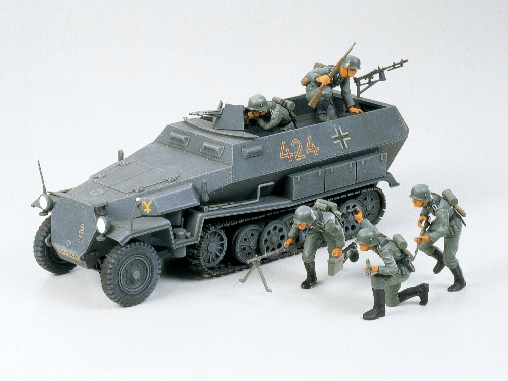 Tamiya - 1/35 GERMAN HANOMAG Sd.Kfz. 251/1 No:35020 Water Based Acrylic Models Stickers (Where to buy) (Buy Online) Ireland UK Europe