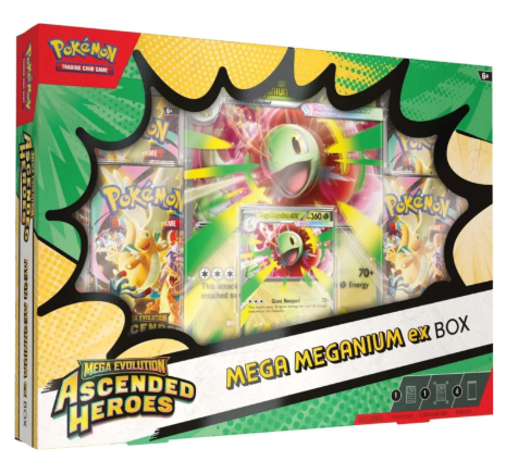 Pokemon TCG: Ascended Heroes: Mega Meganium ex Box