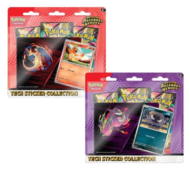 Pokemon TCG: Mega Evolution - 'Ascended Heroes' Tech Stickers