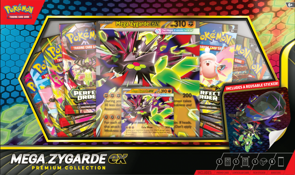 Pokemon TCG: Mega Zygarde ex Premium Collection