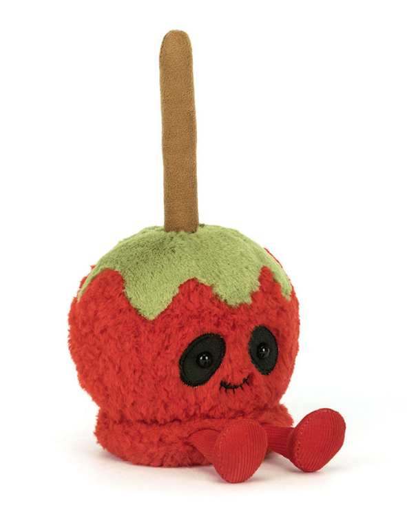 jellycat amuseable toffe apple halloween collection