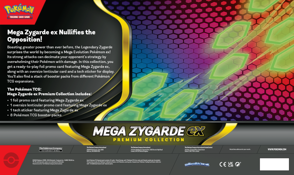 Pokemon TCG: Mega Zygarde ex Premium Collection