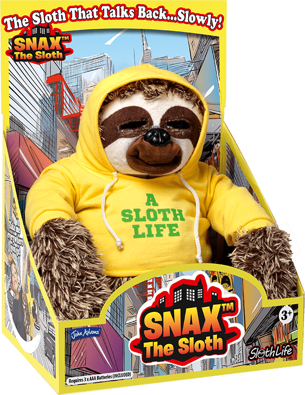 Snax the Sloth (Buy Interactive Pets Ireland)