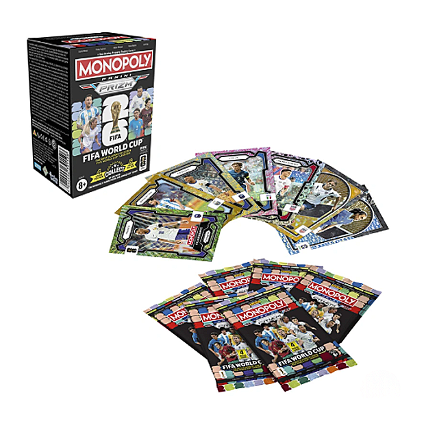 monopoly prizm panini 2026 blaster box case 6 display booster fifa world cup