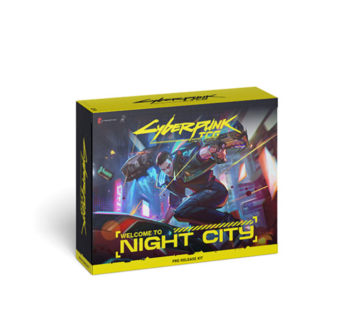 Cyberpunk TCG: Welcome to Night City - Pre-Release Kit (October Launch)