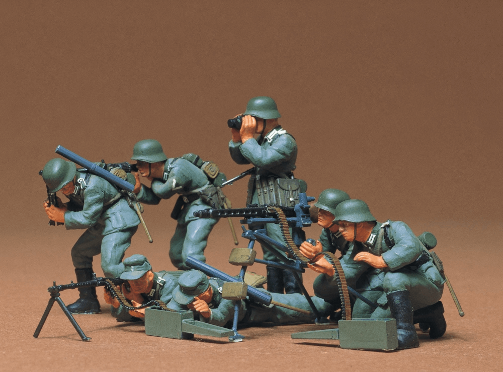 Tamiya 1/35 German Machine Gun Troops No.35038 Models (Where to buy) (Buy Online) Ireland Europe UK