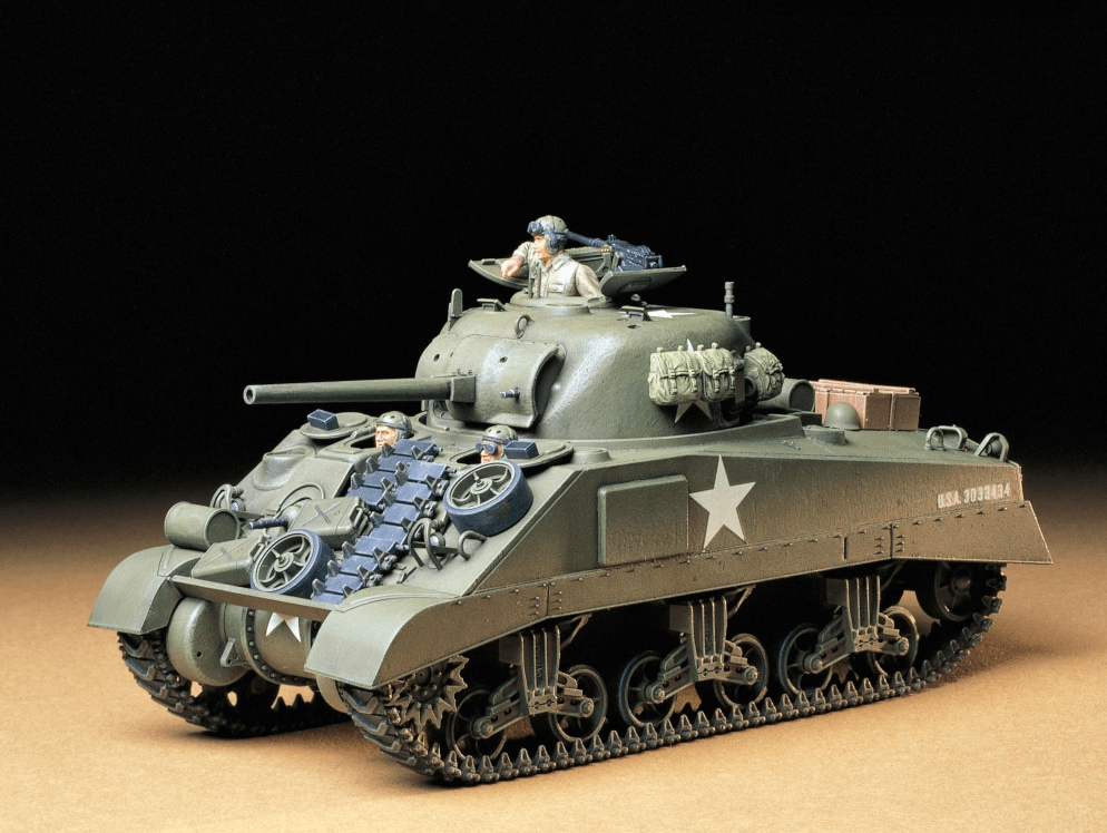 Tamiya - 1/35 U.S. MEDIUM TANK M4 SHERMAN (EARLY PRODUCTION) No:35190 (Where to buy) (Buy Online) Ireland UK Europe