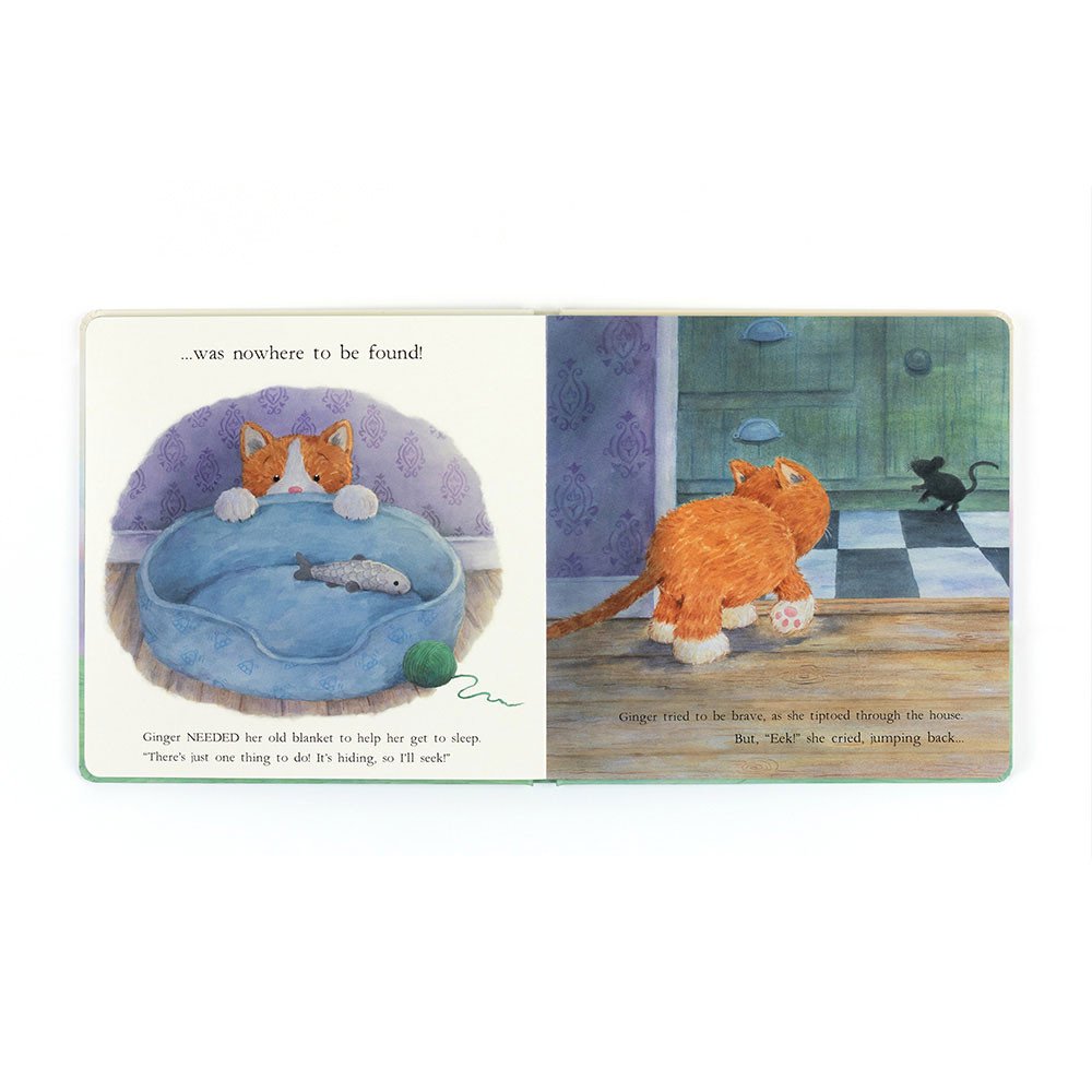 Jellycat Ireland Ginger the Courageous Kitten Book | Buy Childrens Books Ireland