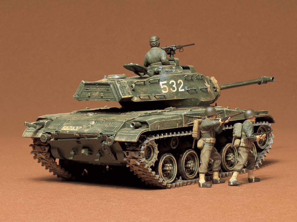 Tamiya - 1/35 SCALE U.S. M41 WALKER BULLDOG No.35055 apply tamiya stickers Models (Where to buy) (Buy Online) Ireland UK Europe