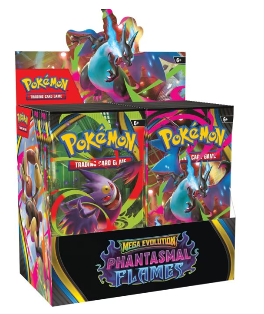 Pokémon TCG: Mega Evolutions Phantasmal Flames Booster Boxes