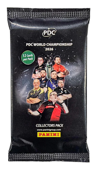 PDC World Championship 2026 Trading Cards - Collectors Box