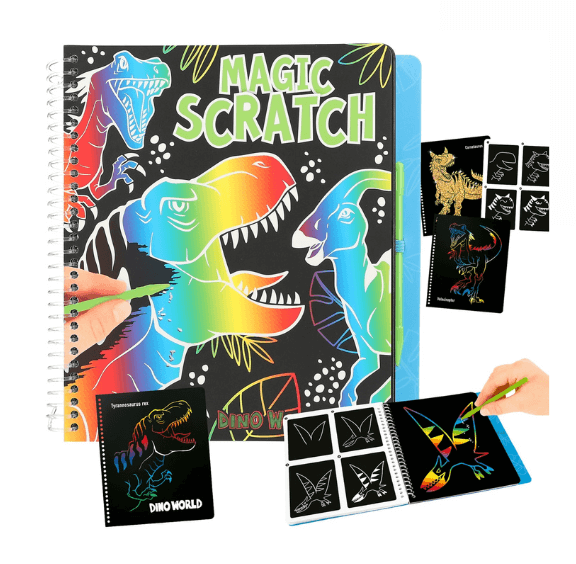 Dino World Magic Scratch Book Aqua Magic Book Series Boys Toys Dinosaurs Arts and Craft (where to buy) (buy online) Ireland Britian UK Germany Europe