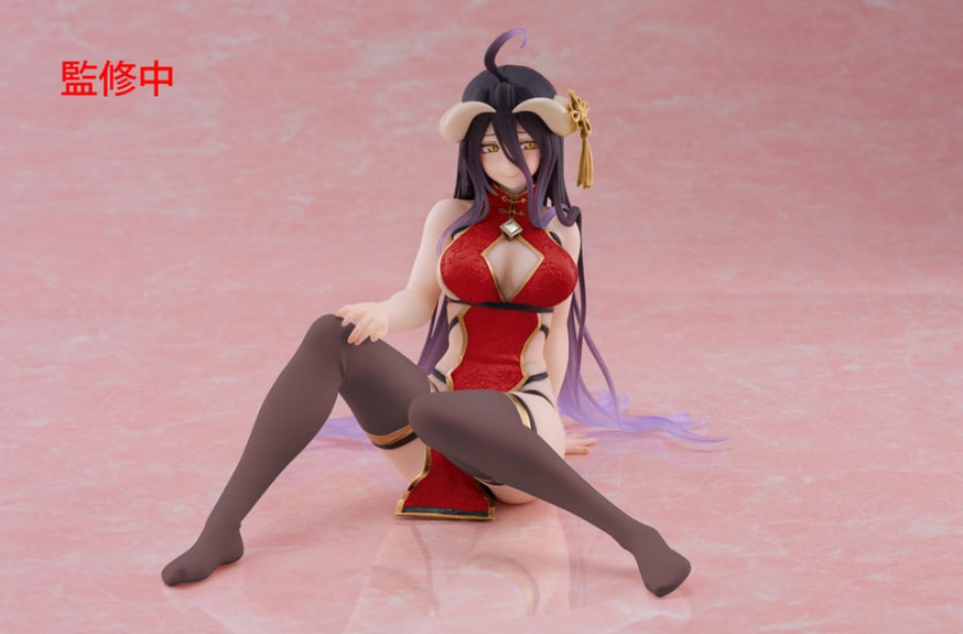 Overlord PVC Statue - Albedo: Chinese Dress - 13cm