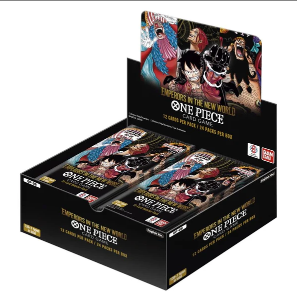 one piece booster box tcg trading card game op 09 emperors in the new world packs