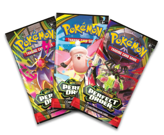 Pokemon TCG: Mega Evolution-Perfect Order - Booster Bundle