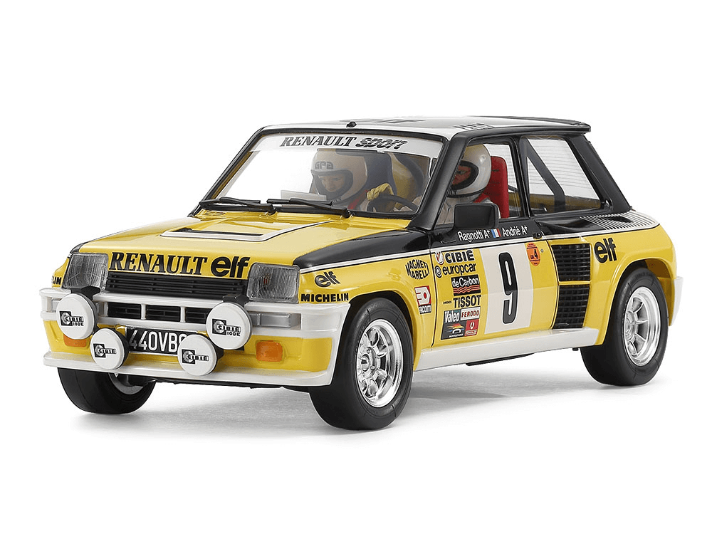 Tamiya - 1/24 RENAULT 5 TURBO RALLY No:24027 (Where to buy) (Buy Online) Ireland UK Europe