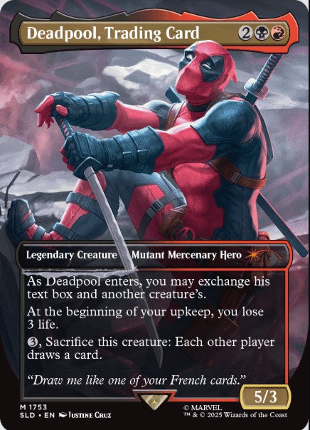 Magic the Gathering: WPN Exclusive Secret Lair Marvel 6 Nonfoil