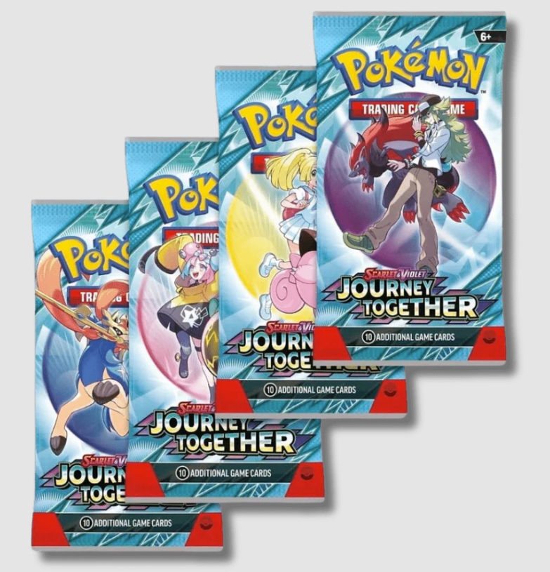 pokemon pokémon tcg booster box packs scarlet and violet tcg trading card game pikachu ireland uk buy now online mcgillicuddys hobby journey together