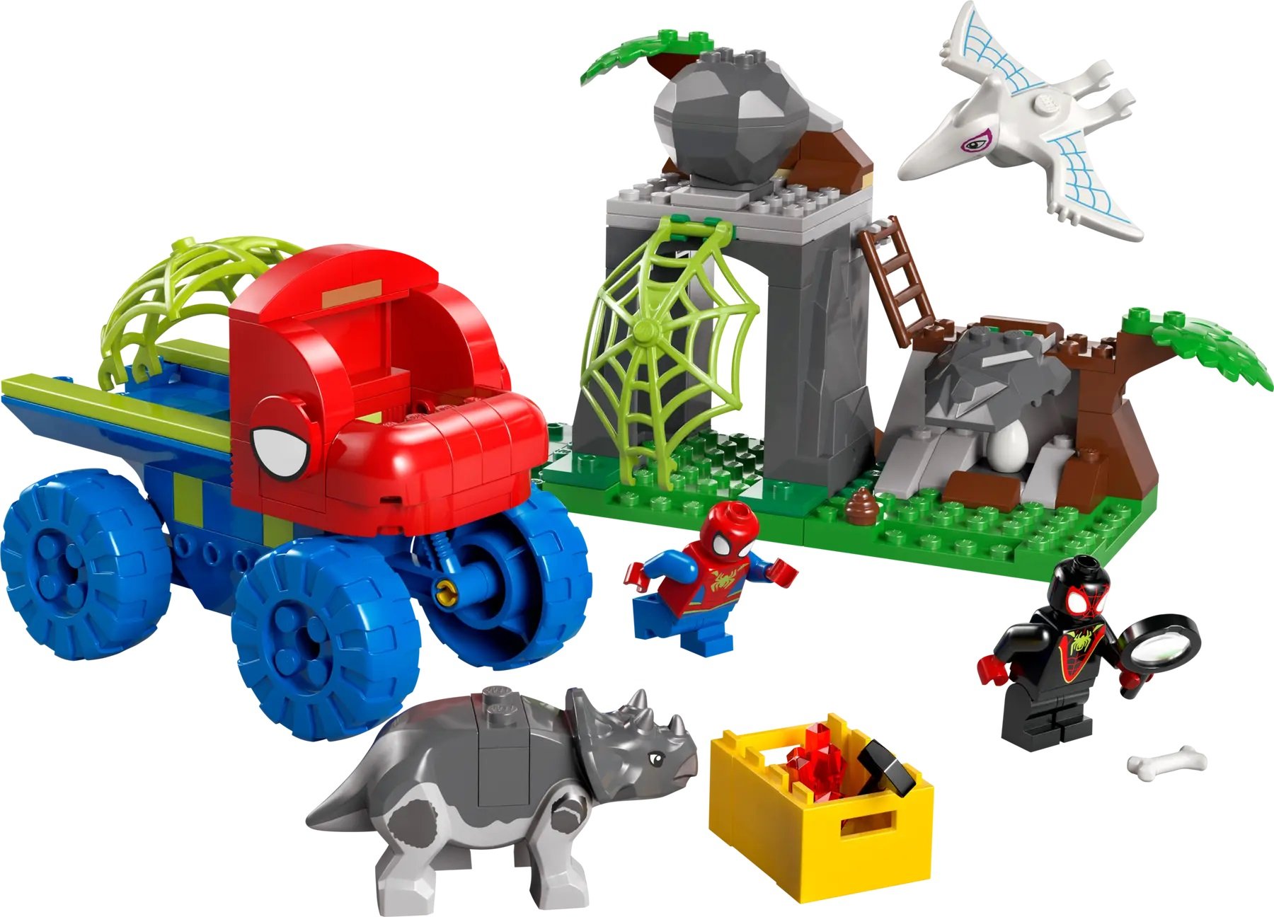 Lego Team Spidey Dino Crawler Rescue 11199 | Lego Marvel | Buy New Lego Online McGillicuddy's