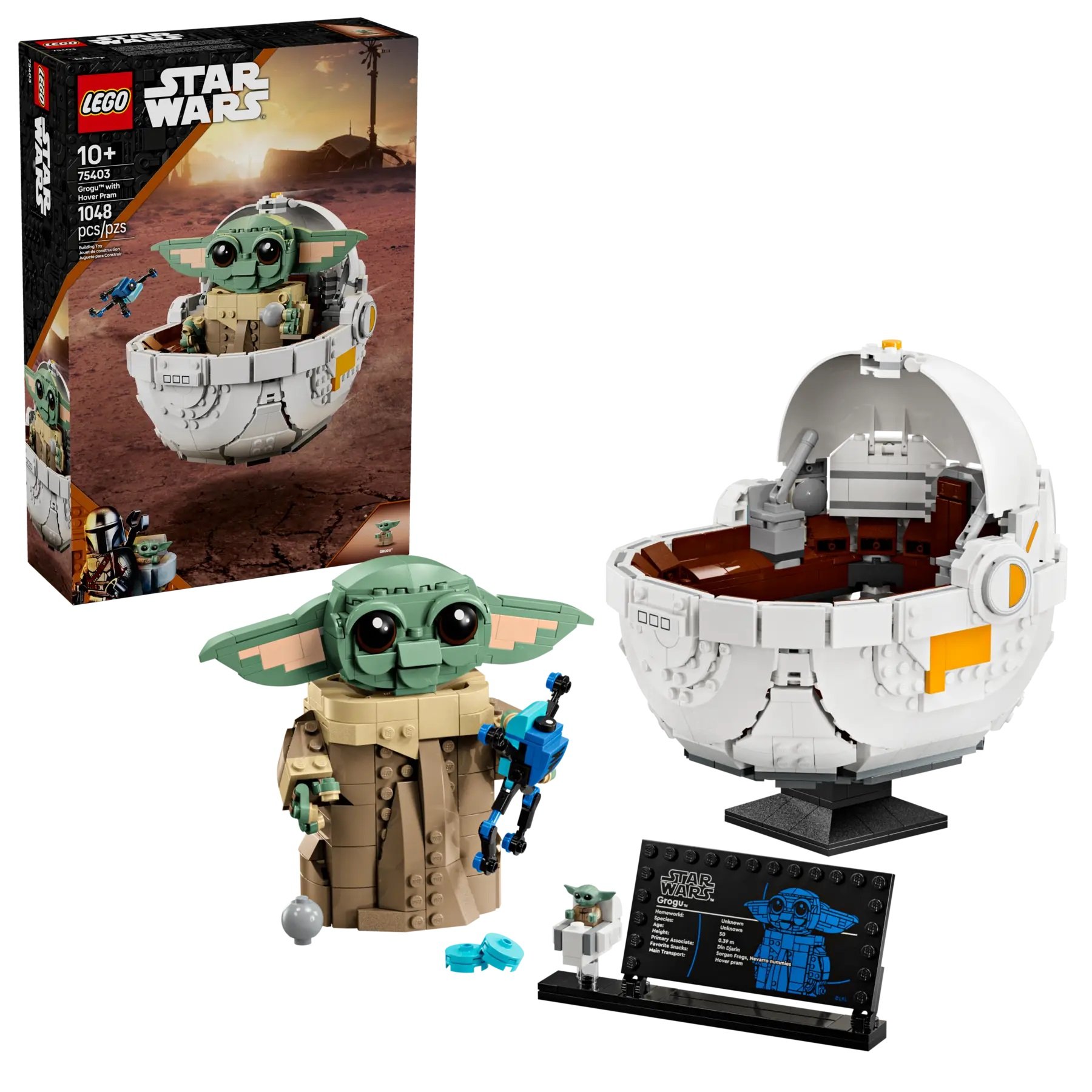 Lego Grogu with Hover Pram 75403 | Lego Star Wars | Buy New Lego Online McGillicuddy's Toy Shop